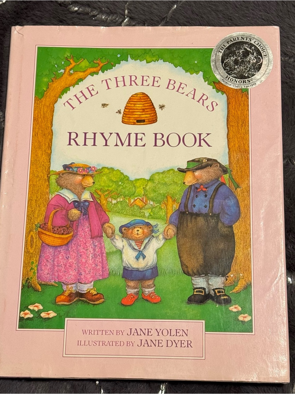 1987 Three Bears Rhyme Vintage Book Hardback Children’s‎ Book